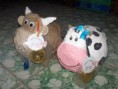 alcancias en forma de vaca